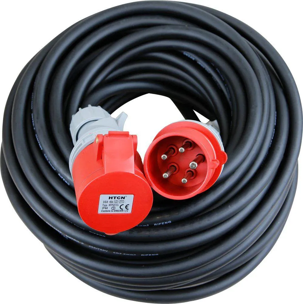 MOTORKABEL 25M/16A H07RN-F 5G2.5 IP44 CEE 400V